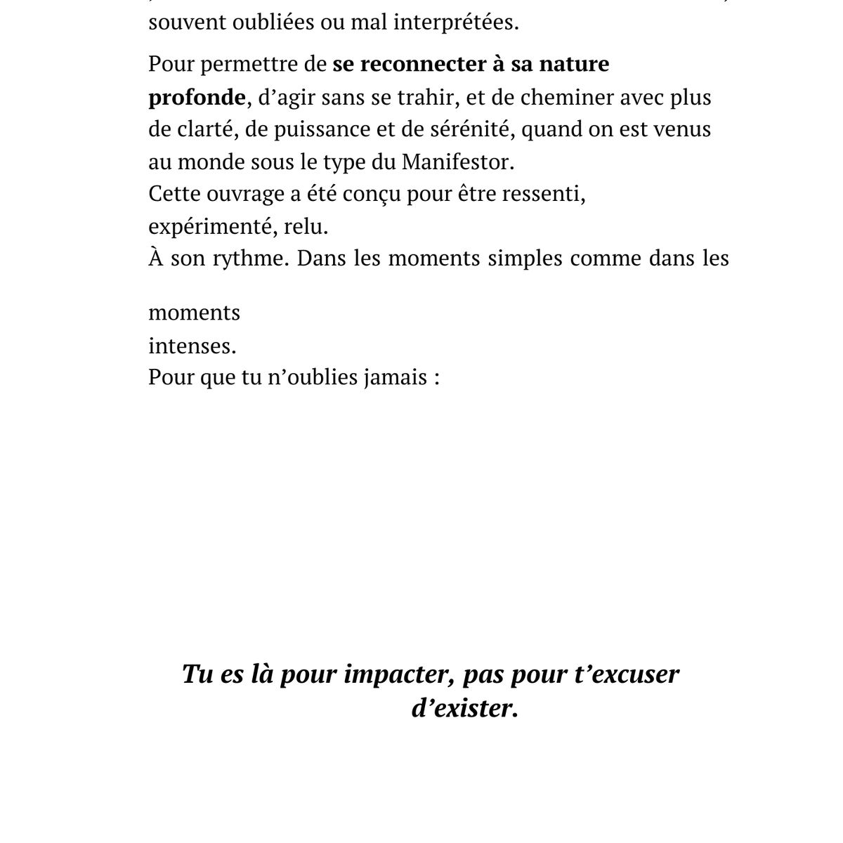 Le livre "L'art d'Impacter en Paix" pour les Manifesteurs