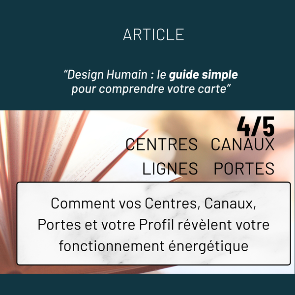 4/5 Profil, Centres et Portes en Design Humain : décoder sa carte